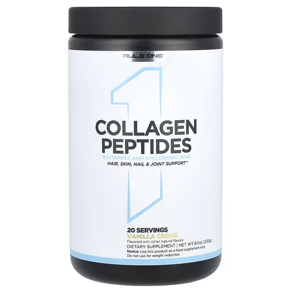 Collagen-Peptides-vanilla-cream.png پودر کلاژن طعم دار رول وان - تصویر 1