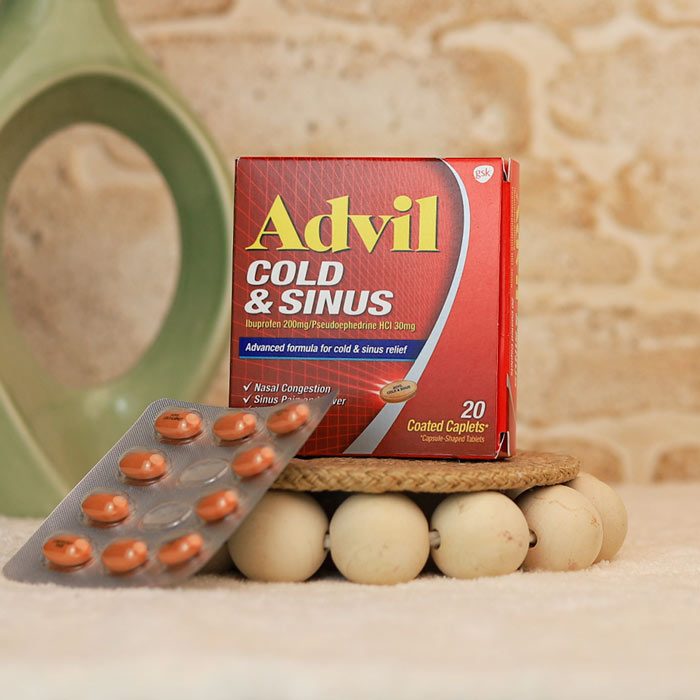 advil قرص مسکن سرماخوردگی و سینوس ادویل - تصویر 1