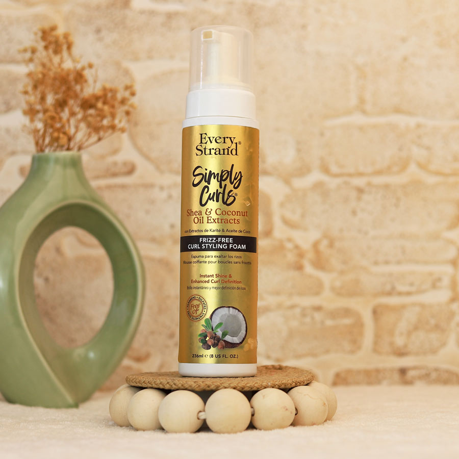 every-strand-simply-curls-foam فوم حالت دهنده موی فر اوری استرند - تصویر 1