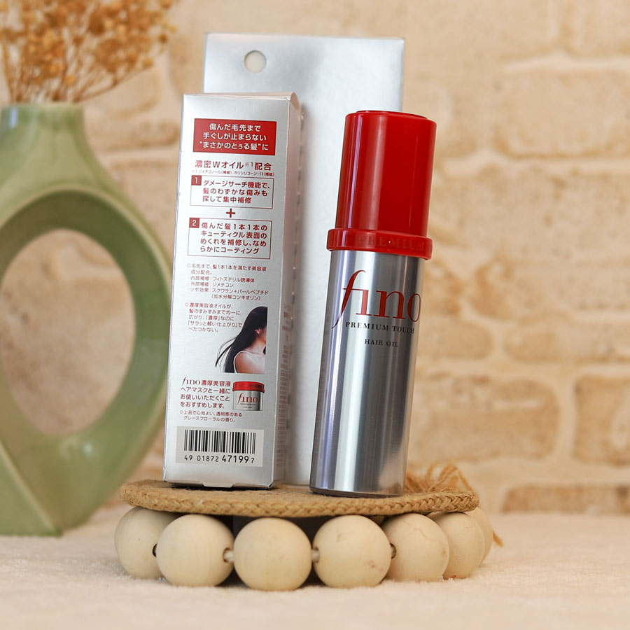 fino-oil روغن مو ترمیم کننده پریمیوم تاچ فینو شیسیدو - تصویر 1