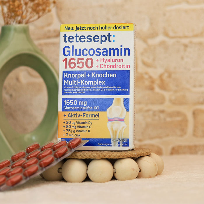 glucosamin-tetesept قرص گلوکوزامین و هیالورون تتسپت - تصویر 1