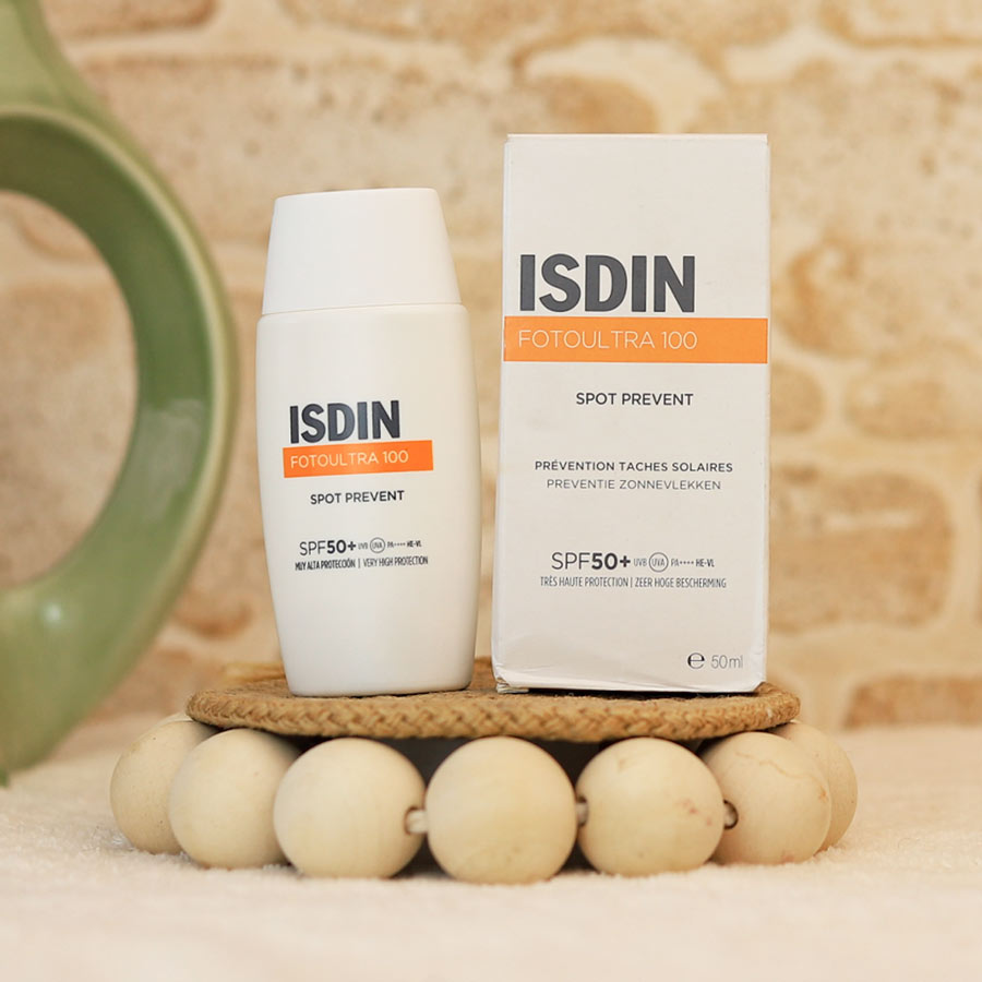 isidin-spot-prevent-sun-cream ضدآفتاب بی رنگ اسپات ایزدین - تصویر 1