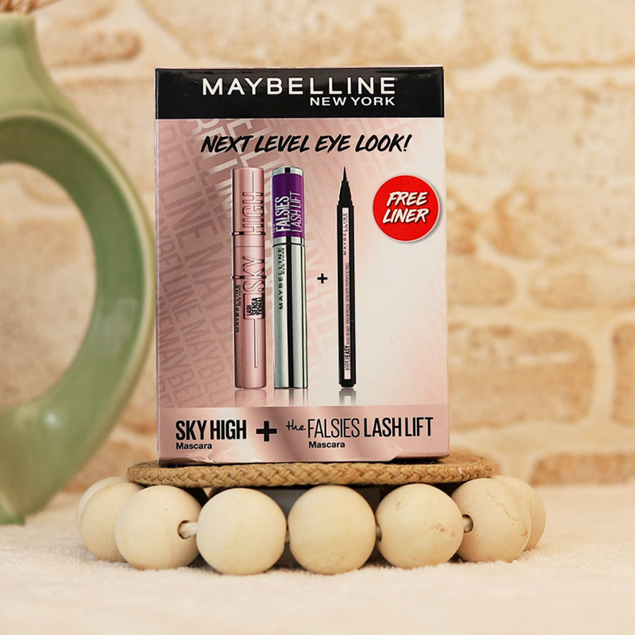 maybelline-set پک ریمل و خط چشم میبلین next level eye look - تصویر 1