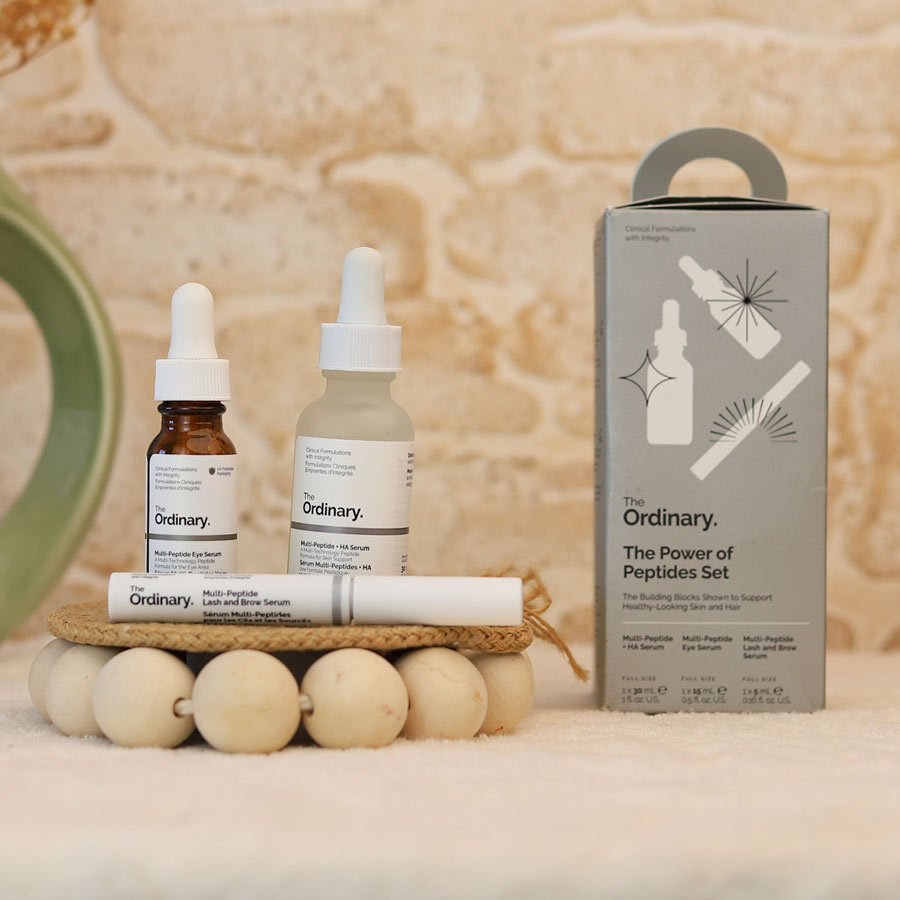 peptides-set-ordinary1 پک سه تایی تقویت مژه و ابرو اوردینری مدل the power of peptides set - تصویر 1