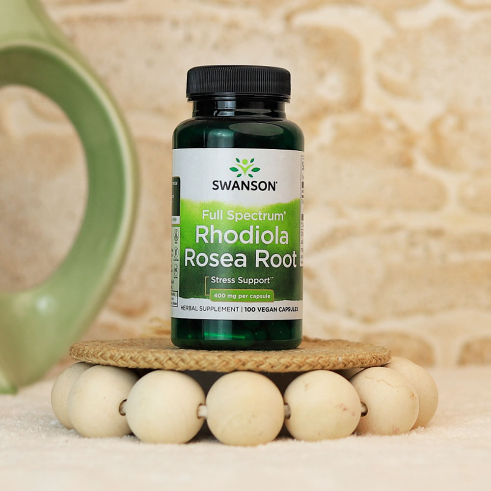 rhodiola-rosea-root قرص رودیولا سوانسون - تصویر 1