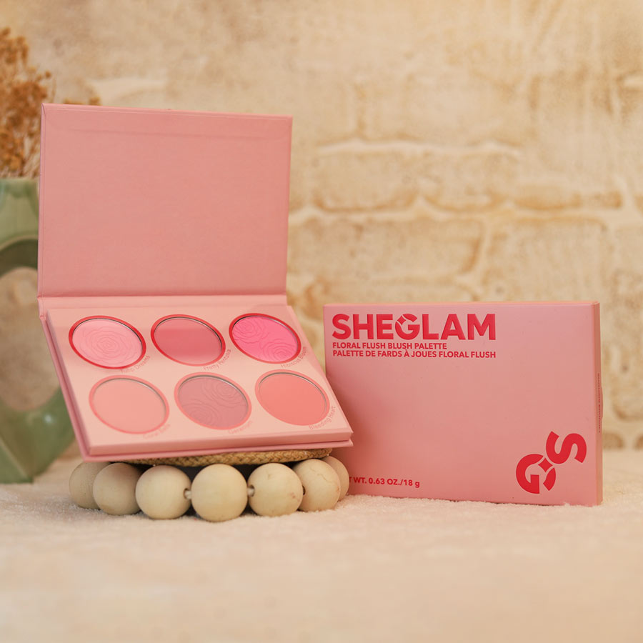 sheglam-floral-blush پالت رژگونه شیگلم مدل Floral Flush Blush - تصویر 1