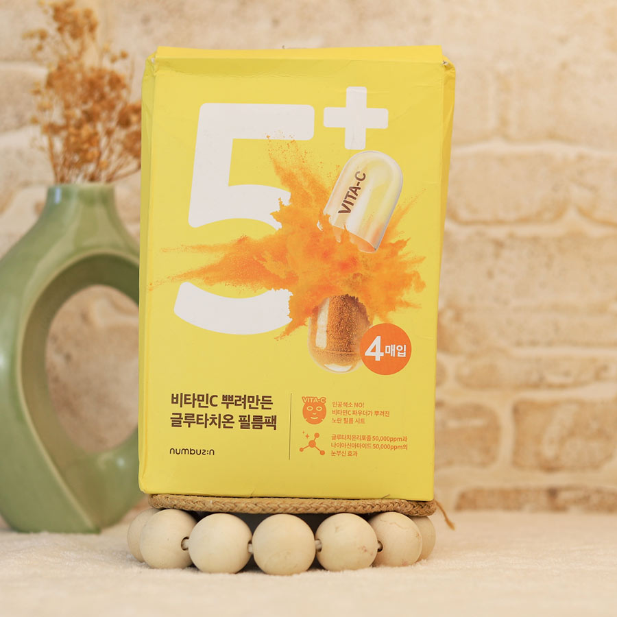 vita-c-5-numbuzin-mask ماسک ورقه ای گلوتاتیون شماره 5 نامبوزین - تصویر 1