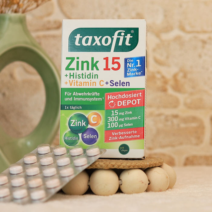 zink15--taxofit قرص زینک 15 پلاس و هیستیدین تاکسوفیت - تصویر 1