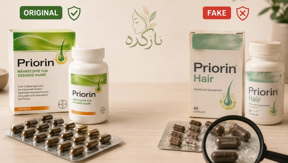 تشخیص قرص پریورین اصل