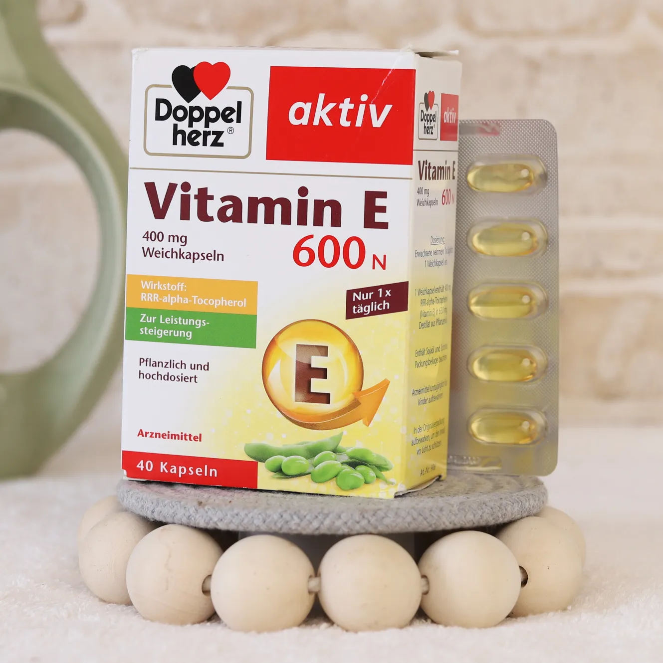 Doppelherz aktiv Vitamin E 600 N داپلهرز اکتیو ویتامین E 600 N - تصویر 1