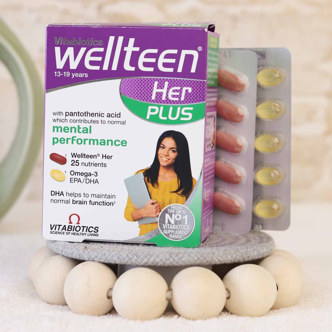 Vitabiotics Wellteen Her Plus ول تین هر پلاس ویتابیوتیکس - تصویر 1